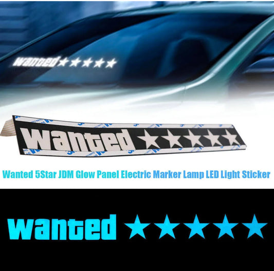 5Star JDM Glow Panel Eletric Marker Lamp LED Light Sticker Flashing